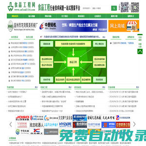 食品工程網—食品行業工程技術問題一站式搜索平臺