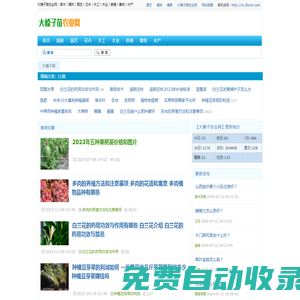 大榛子苗農業網：苗木丨園林丨園藝丨花卉丨木工丨木業丨養殖丨畜牧丨水產