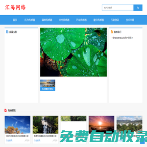 壓力傳感器_溫度傳感器_光電傳感器_汽車傳感器-雙和傳感器網(wǎng)