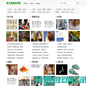 藍(lán)三角魚知識網(wǎng) - 深入了解藍(lán)三角魚的世界，提供專業(yè)的飼養(yǎng)和保護(hù)知識