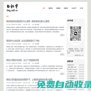 IT程序員軟件技術(shù)個人博客_白紅宇個人博客