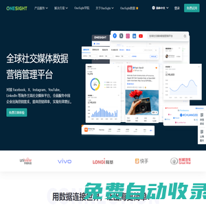 全球社交媒體數據營銷管理平臺|OneSight