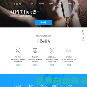 曉致|全球領先的云通訊解決方案服務商，專注中間號技術