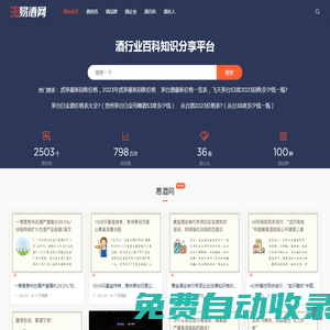 易酒網(wǎng)-白酒網(wǎng),白酒品牌,白酒企業(yè),大瀘文化,白酒行業(yè)門戶網(wǎng)！