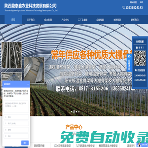 寶雞大棚_寶雞溫室大棚_寶雞大棚建設(shè)造價(jià)-陜西鼎泰鑫農(nóng)業(yè)科技發(fā)展有限公司