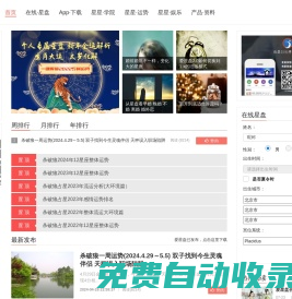 愛星盤_好用、專業、全面的星盤查詢分析和免費星盤報告，占星軟件和APP，合盤緣分評分，星盤程序開發