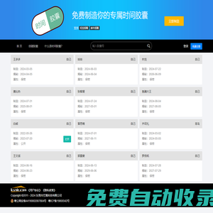 時(shí)光機(jī) - 時(shí)間膠囊 - 時(shí)間留下的記憶