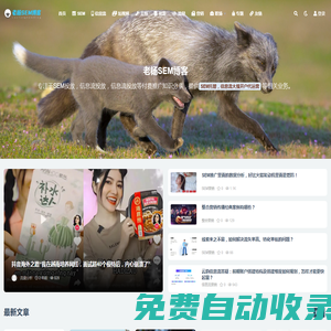 老楊SEM博客-競價(jià)推廣|信息流投放|直播投流|新媒體運(yùn)營實(shí)戰(zhàn)技巧分享平臺(tái)