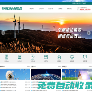 青州海岱電力有限公司 - 供電、售電，電力項目開發(fā)、建設、經營、管理，電力設備、電氣設備銷售