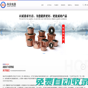 換向器廠家-瑞安市科實(shí)電器有限公司