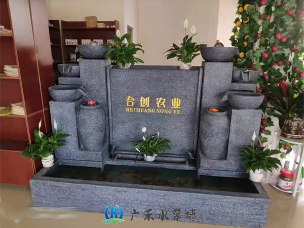 南京水幕墻制作廠家-南京假山施工-南京假山流水背景墻-南京室內戶外石材水景墻-南京水幕墻設計制作公司